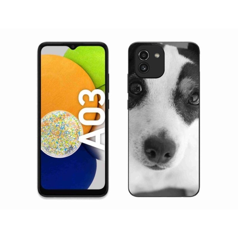 Gelový kryt mmCase na mobil Samsung Galaxy A03 - pes