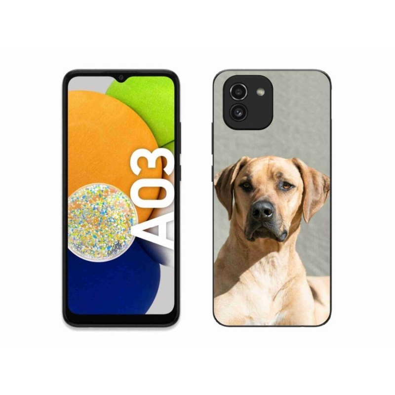 Gelový kryt mmCase na mobil Samsung Galaxy A03 - ridgeback