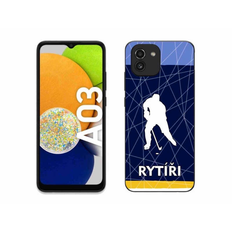 Gelový kryt mmCase na mobil Samsung Galaxy A03 - Rytíři