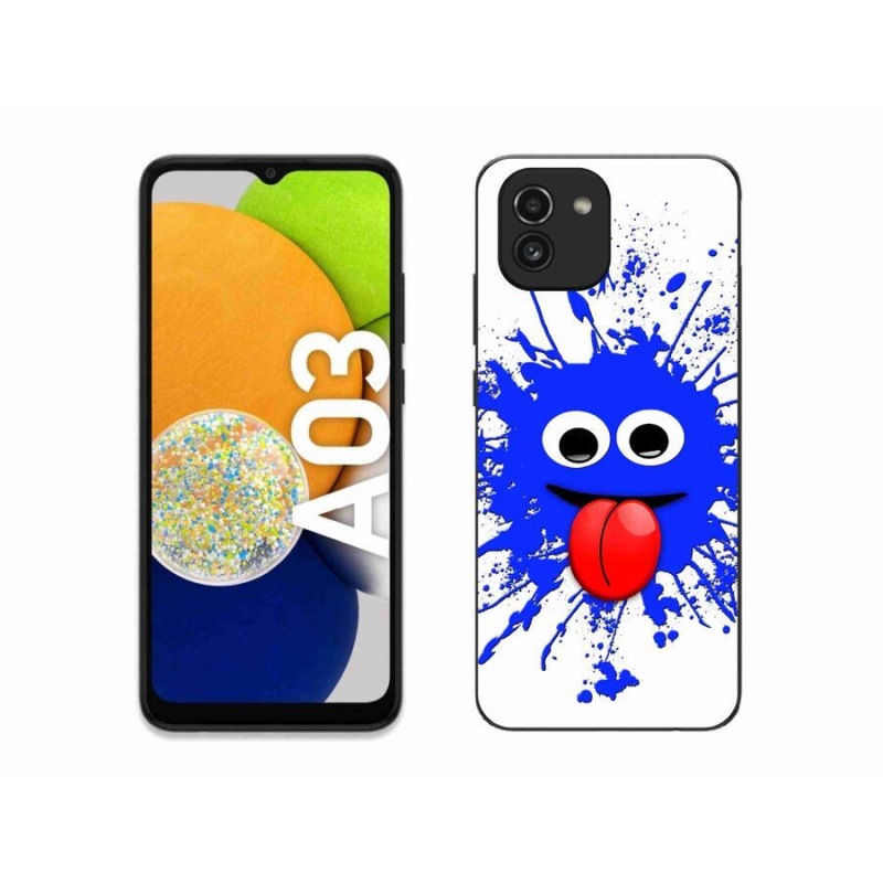Gelový kryt mmCase na mobil Samsung Galaxy A03 - strašidlo