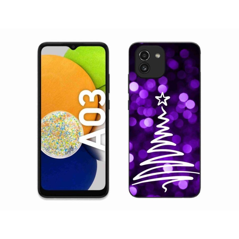Gelový kryt mmCase na mobil Samsung Galaxy A03 - stromek