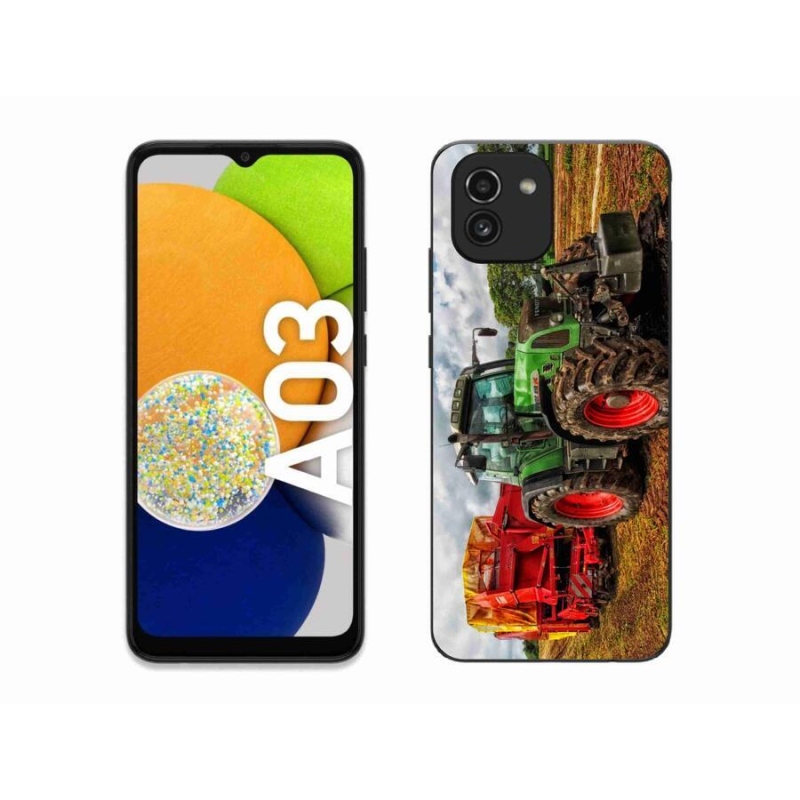Gelový kryt mmCase na mobil Samsung Galaxy A03 - traktor 4