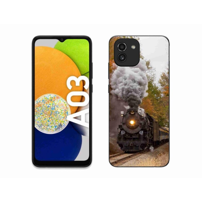 Gelový kryt mmCase na mobil Samsung Galaxy A03 - vlak 1