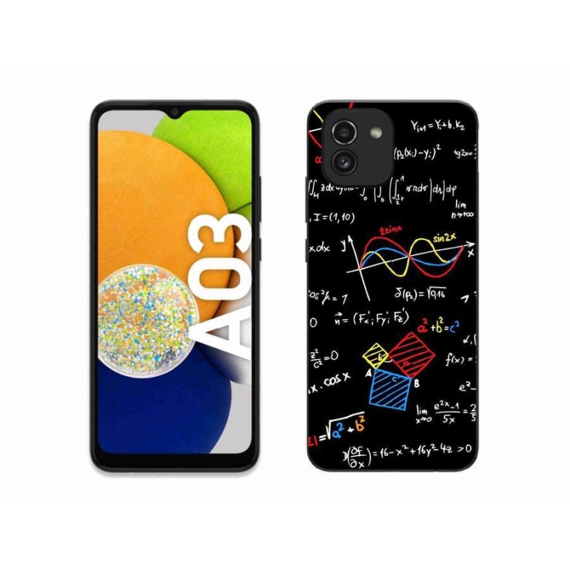 Gelový kryt mmCase na mobil Samsung Galaxy A03 - vzorečky