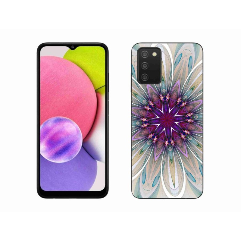 Gelový kryt mmCase na mobil Samsung Galaxy A03s (166.6 x 75.9 x 9.1) - abstrakt 10