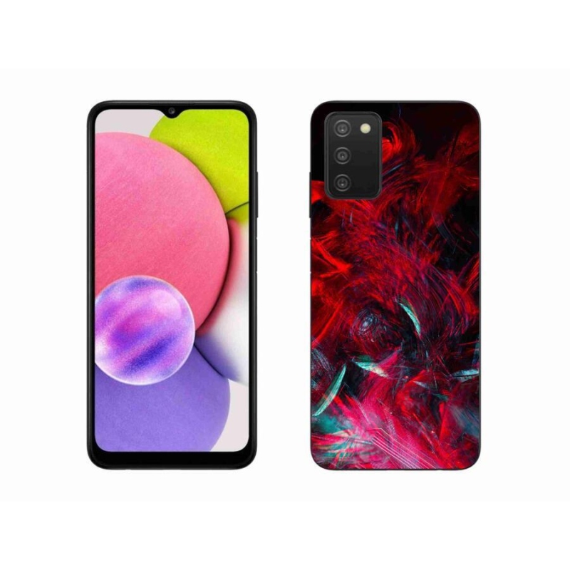 Gelový kryt mmCase na mobil Samsung Galaxy A03s (166.6 x 75.9 x 9.1) - abstrakt 16