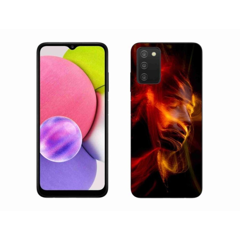 Gelový kryt mmCase na mobil Samsung Galaxy A03s (166.6 x 75.9 x 9.1) - abstrakt 18