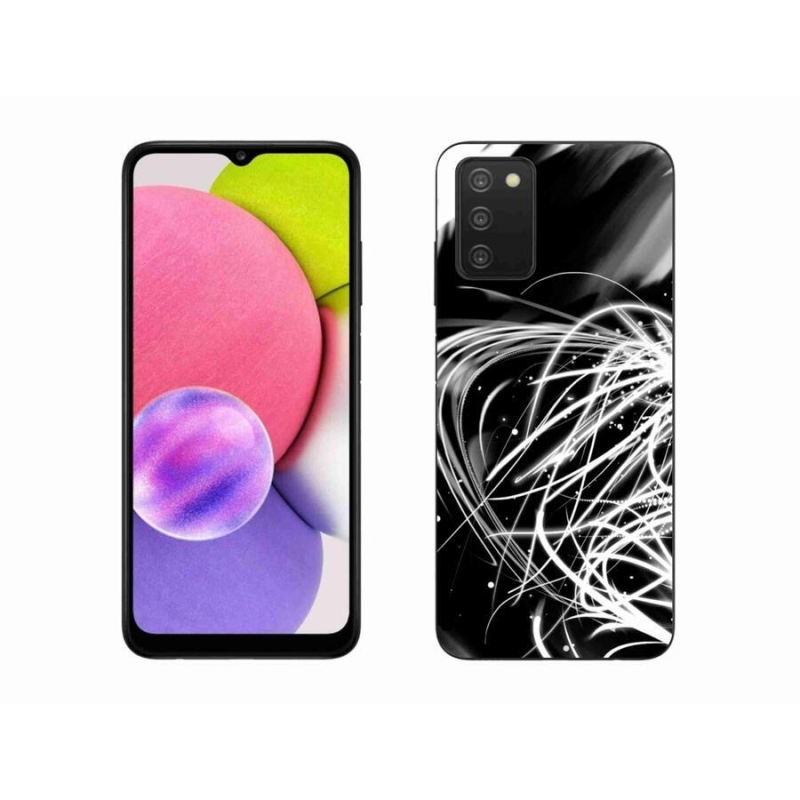 Gelový kryt mmCase na mobil Samsung Galaxy A03s (166.6 x 75.9 x 9.1) - abstrakt 2