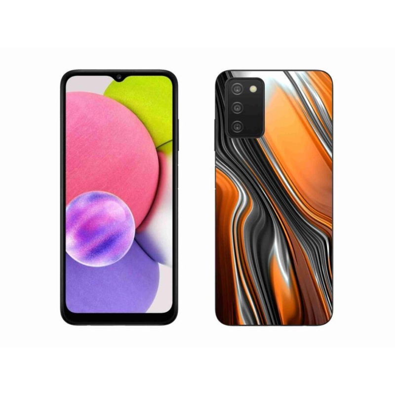 Gelový kryt mmCase na mobil Samsung Galaxy A03s (166.6 x 75.9 x 9.1) - abstrakt 3