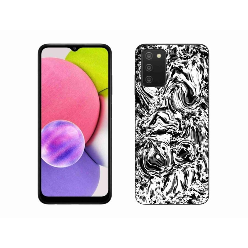 Gelový kryt mmCase na mobil Samsung Galaxy A03s (166.6 x 75.9 x 9.1) - abstrakt 4