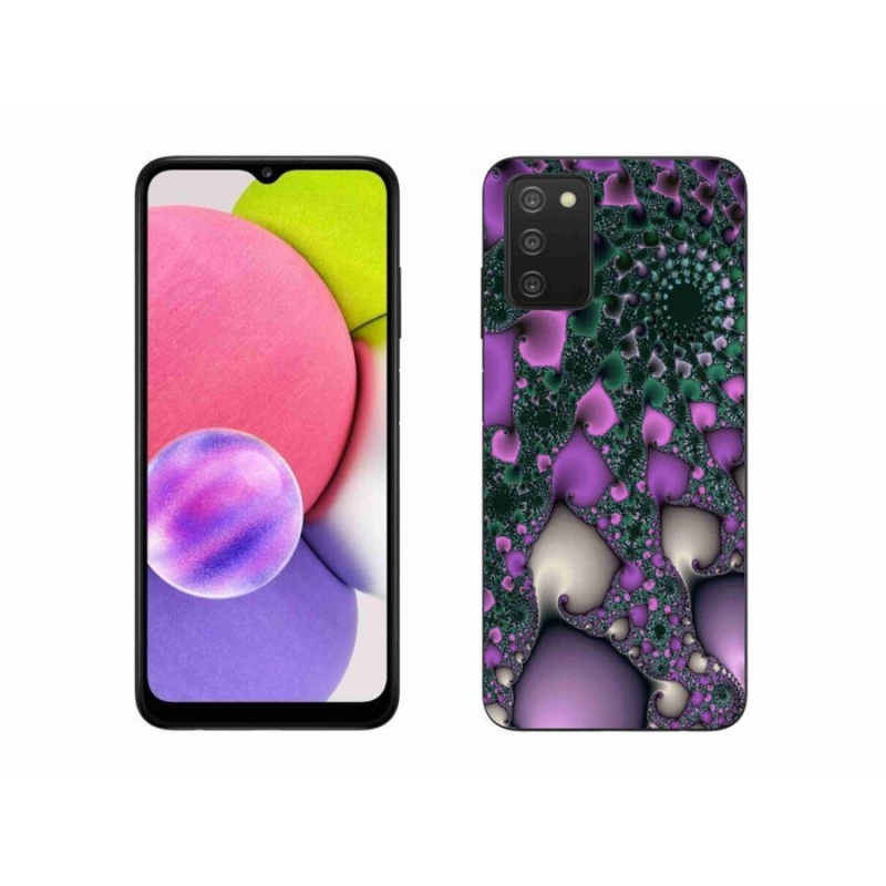 Gelový kryt mmCase na mobil Samsung Galaxy A03s (166.6 x 75.9 x 9.1) - abstrakt 7