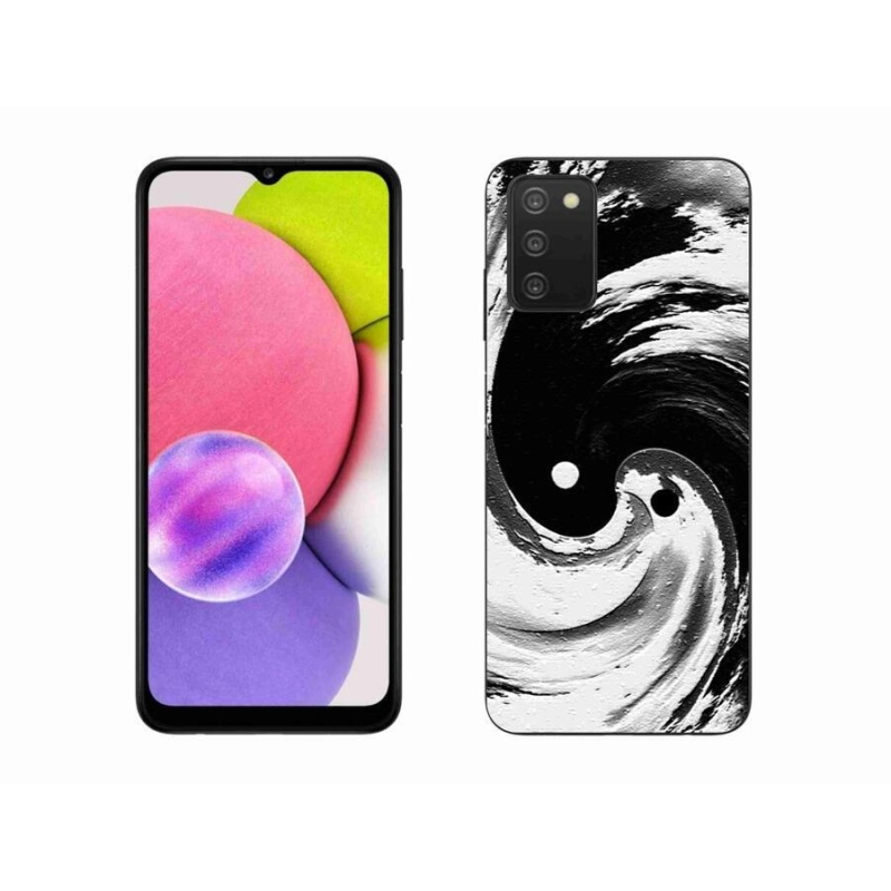 Gelový kryt mmCase na mobil Samsung Galaxy A03s (166.6 x 75.9 x 9.1) - abstrakt 8