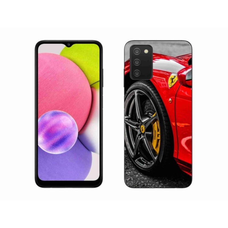 Gelový kryt mmCase na mobil Samsung Galaxy A03s (166.6 x 75.9 x 9.1) - auto 1