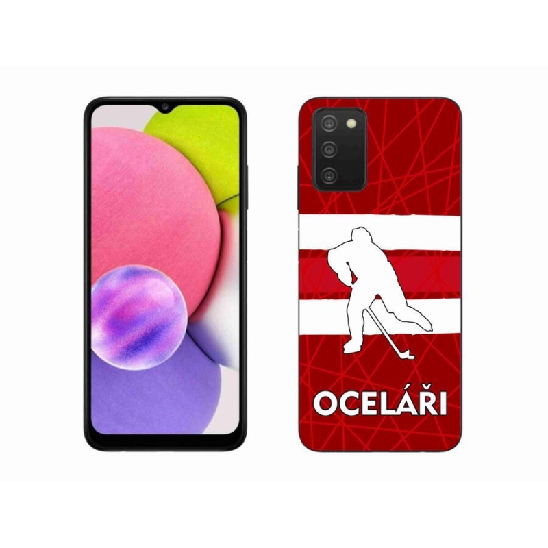 Gelový kryt mmCase na mobil Samsung Galaxy A03s (166.6 x 75.9 x 9.1) - Oceláři