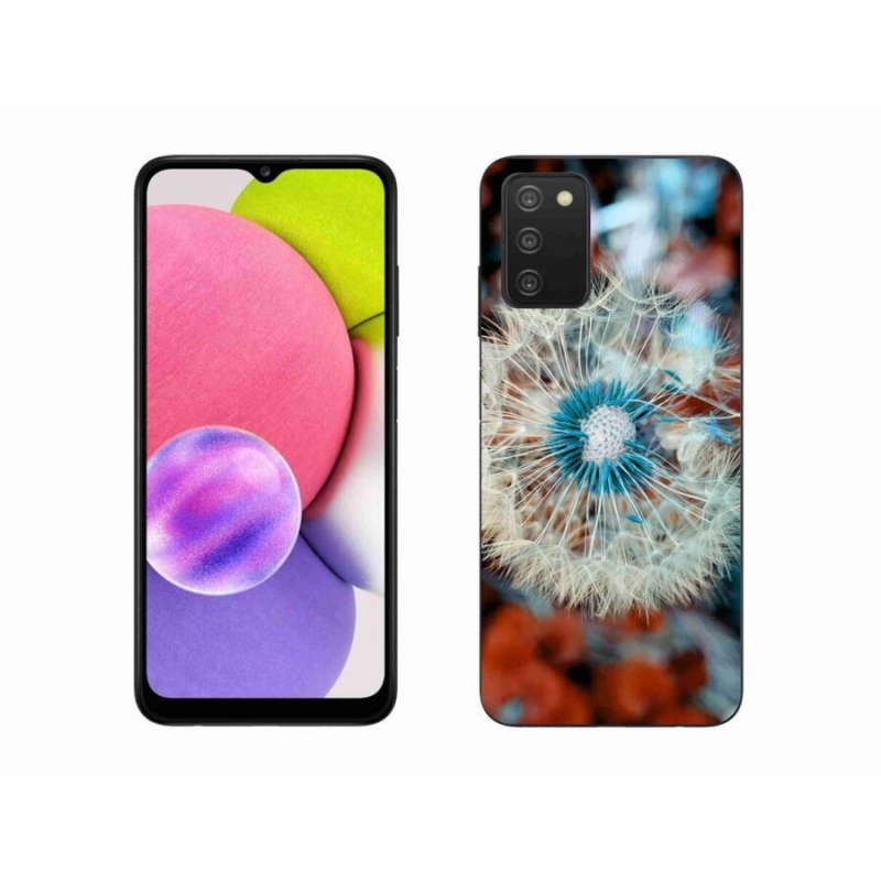 Gelový kryt mmCase na mobil Samsung Galaxy A03s (166.6 x 75.9 x 9.1) - odkvetlá pampeliška 1