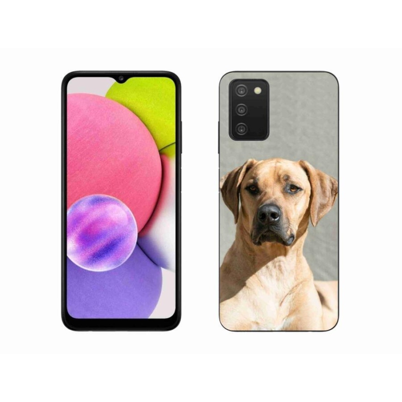 Gelový kryt mmCase na mobil Samsung Galaxy A03s (166.6 x 75.9 x 9.1) - ridgeback