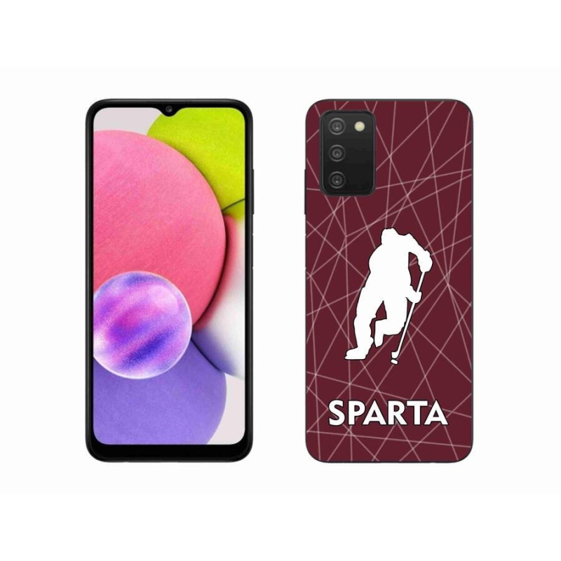 Gelový kryt mmCase na mobil Samsung Galaxy A03s (166.6 x 75.9 x 9.1) - Sparta