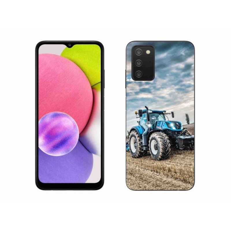 Gelový kryt mmCase na mobil Samsung Galaxy A03s (166.6 x 75.9 x 9.1) - traktor 2