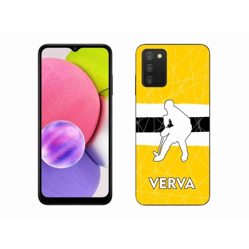Gelový kryt mmCase na mobil Samsung Galaxy A03s (166.6 x 75.9 x 9.1) - Verva