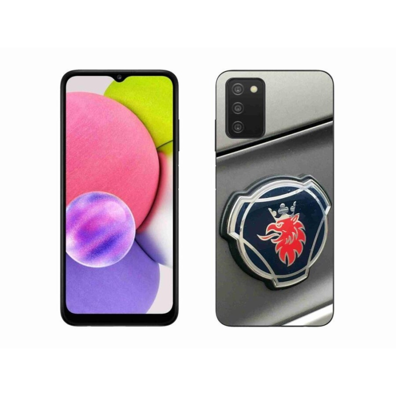 Gelový kryt mmCase na mobil Samsung Galaxy A03s (166.6 x 75.9 x 9.1) - znak 2