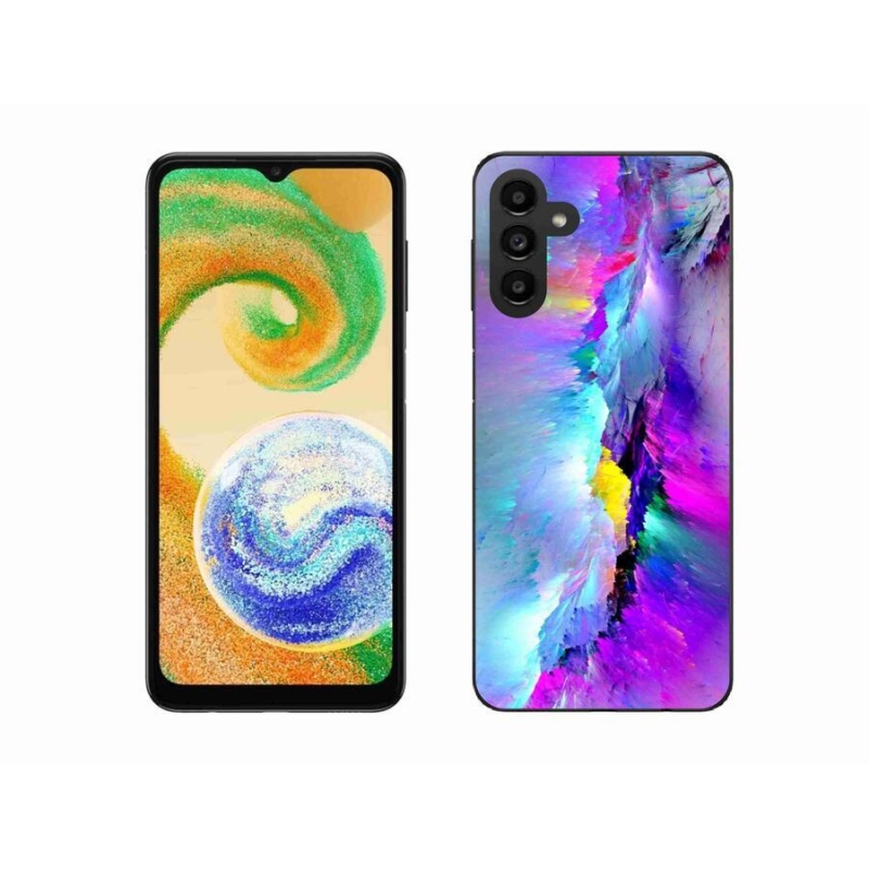 Gelový kryt mmCase na mobil Samsung Galaxy A04s (164.7x76.7x9.1mm) - abstrakt