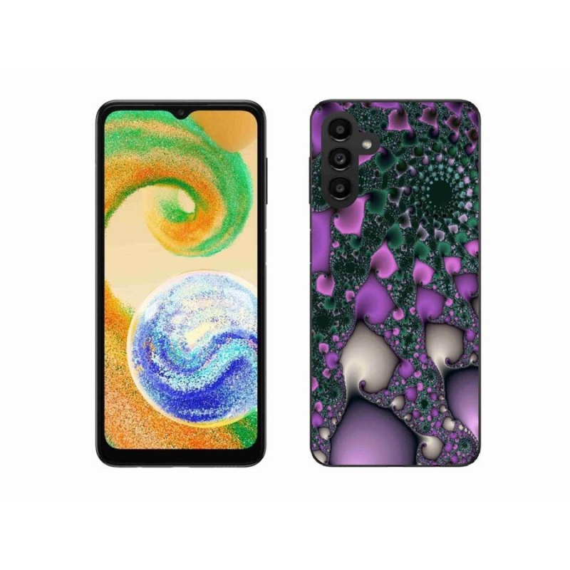 Gelový kryt mmCase na mobil Samsung Galaxy A04s (164.7x76.7x9.1mm) - abstrakt 7