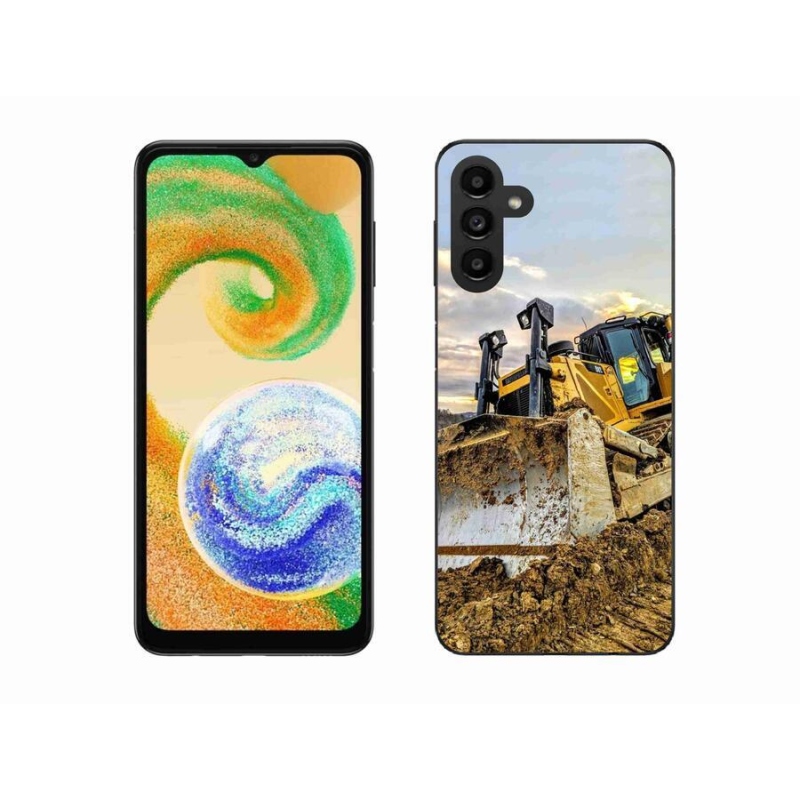 Gelový kryt mmCase na mobil Samsung Galaxy A04s (164.7x76.7x9.1mm) - bagr