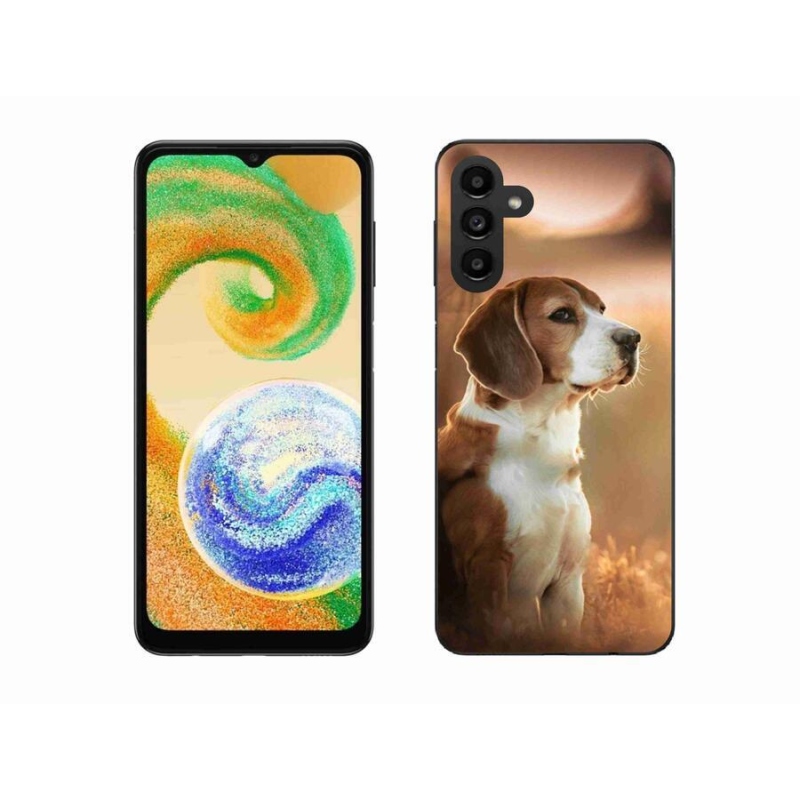 Gelový kryt mmCase na mobil Samsung Galaxy A04s (164.7x76.7x9.1mm) - bígl