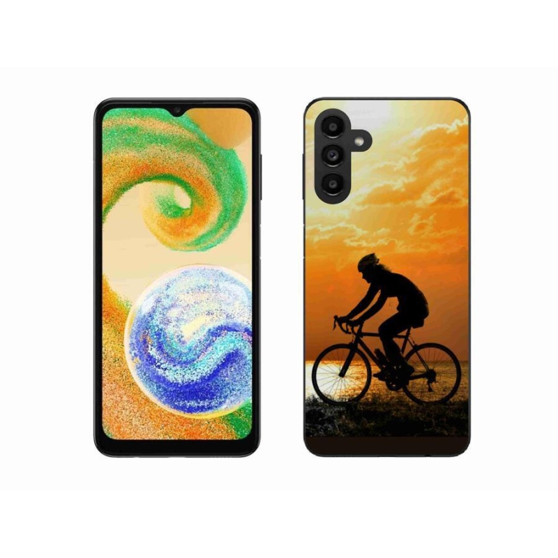 Gelový kryt mmCase na mobil Samsung Galaxy A04s (164.7x76.7x9.1mm) - cyklovýlet