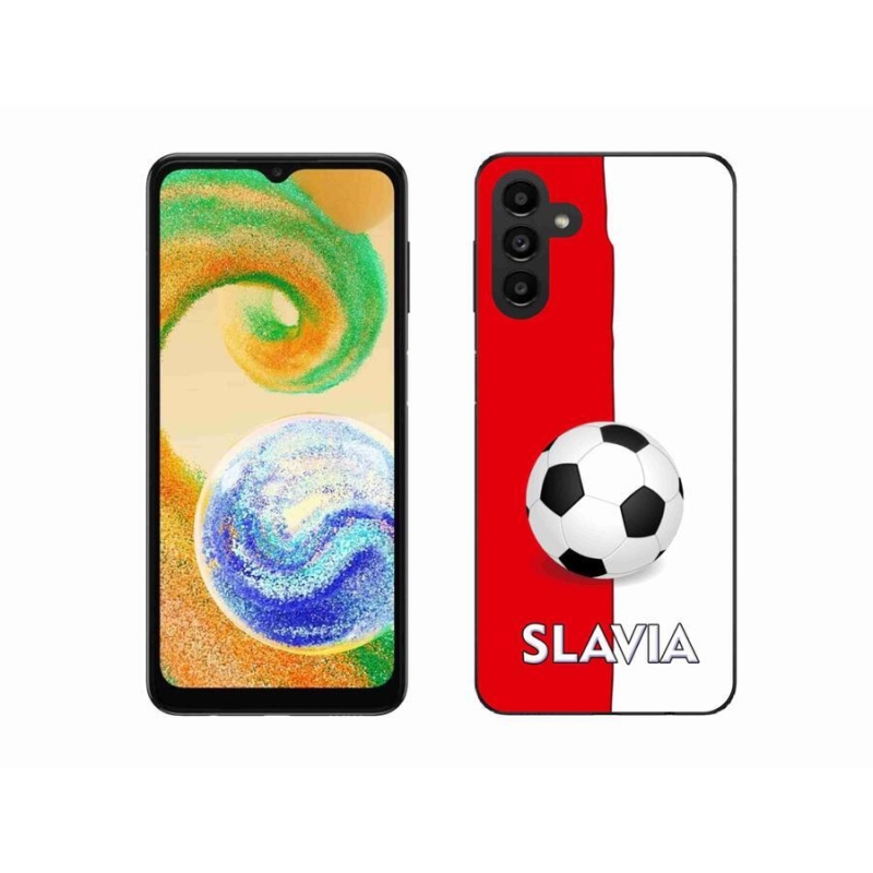 Gelový kryt mmCase na mobil Samsung Galaxy A04s (164.7x76.7x9.1mm) - fotbal 2