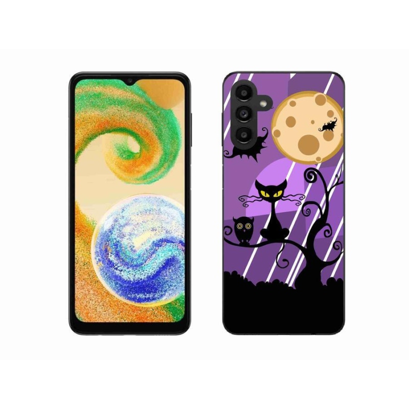 Gelový kryt mmCase na mobil Samsung Galaxy A04s (164.7x76.7x9.1mm) - halloween