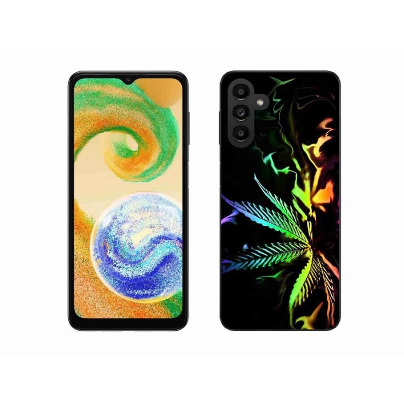 Gelový kryt mmCase na mobil Samsung Galaxy A04s (164.7x76.7x9.1mm) - konopí 2