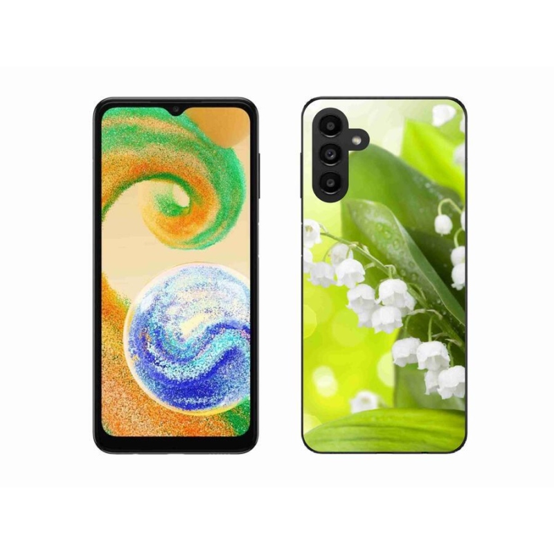 Gelový kryt mmCase na mobil Samsung Galaxy A04s (164.7x76.7x9.1mm) - konvalinka