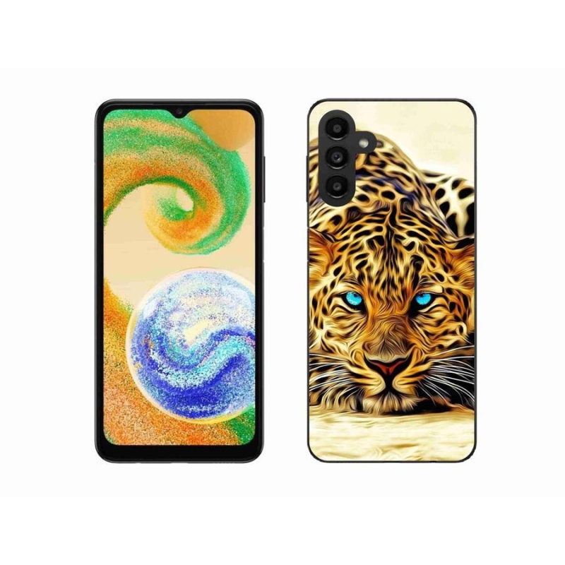 Gelový kryt mmCase na mobil Samsung Galaxy A04s (164.7x76.7x9.1mm) - kreslený tygr