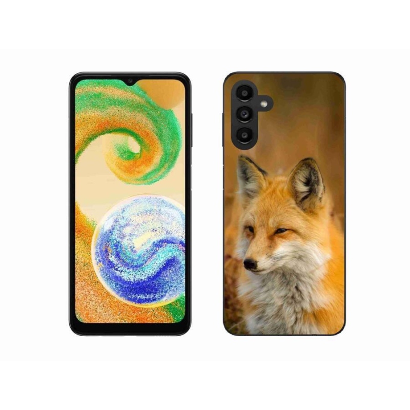 Gelový kryt mmCase na mobil Samsung Galaxy A04s (164.7x76.7x9.1mm) - liška