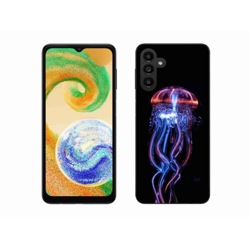 Gelový kryt mmCase na mobil Samsung Galaxy A04s (164.7x76.7x9.1mm) - medúza