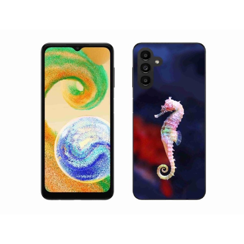 Gelový kryt mmCase na mobil Samsung Galaxy A04s (164.7x76.7x9.1mm) - mořský koník