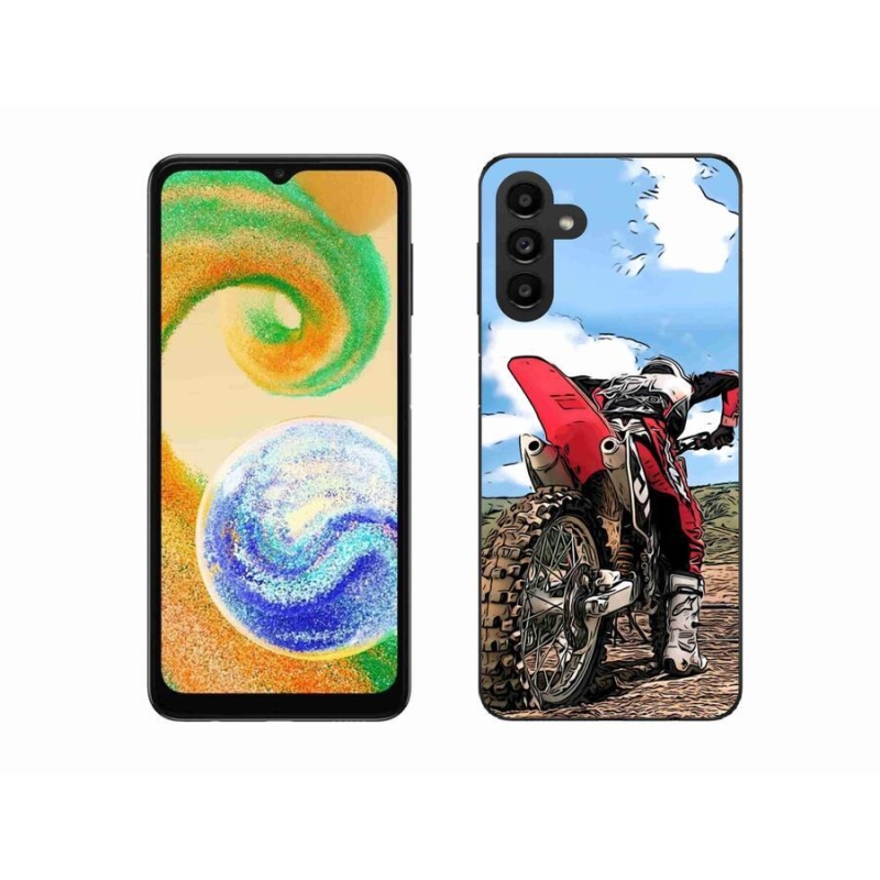Gelový kryt mmCase na mobil Samsung Galaxy A04s (164.7x76.7x9.1mm) - moto
