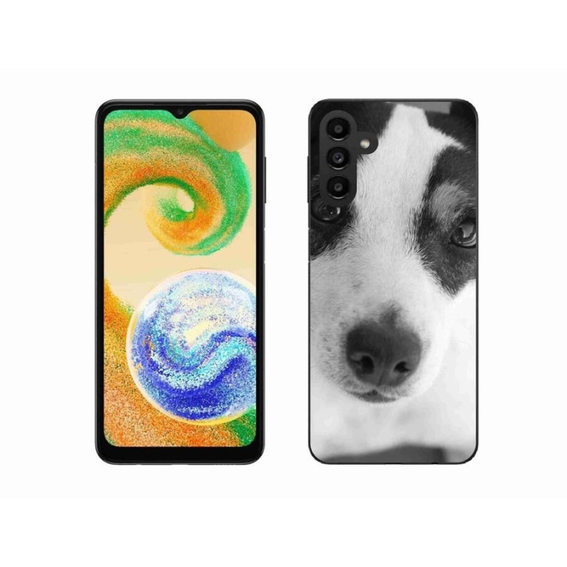 Gelový kryt mmCase na mobil Samsung Galaxy A04s (164.7x76.7x9.1mm) - pes