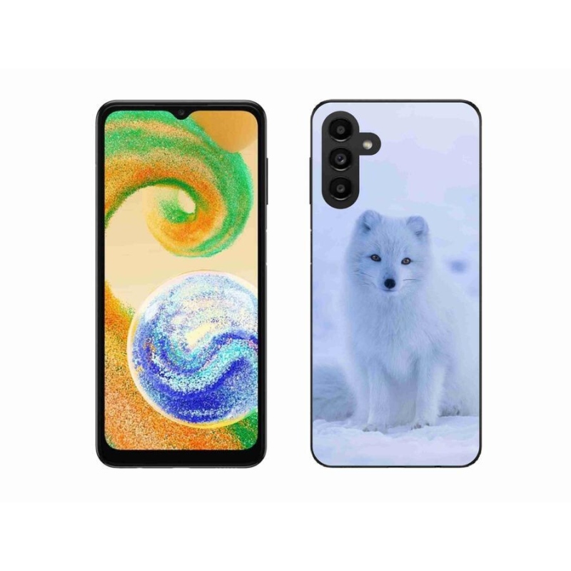 Gelový kryt mmCase na mobil Samsung Galaxy A04s (164.7x76.7x9.1mm) - polární liška