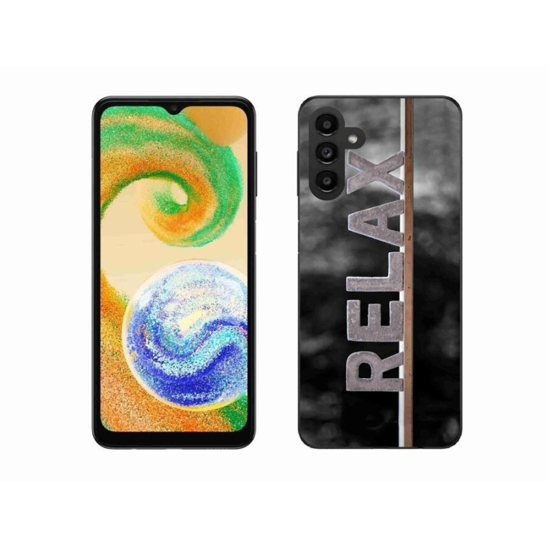 Gelový kryt mmCase na mobil Samsung Galaxy A04s (164.7x76.7x9.1mm) - relax 1