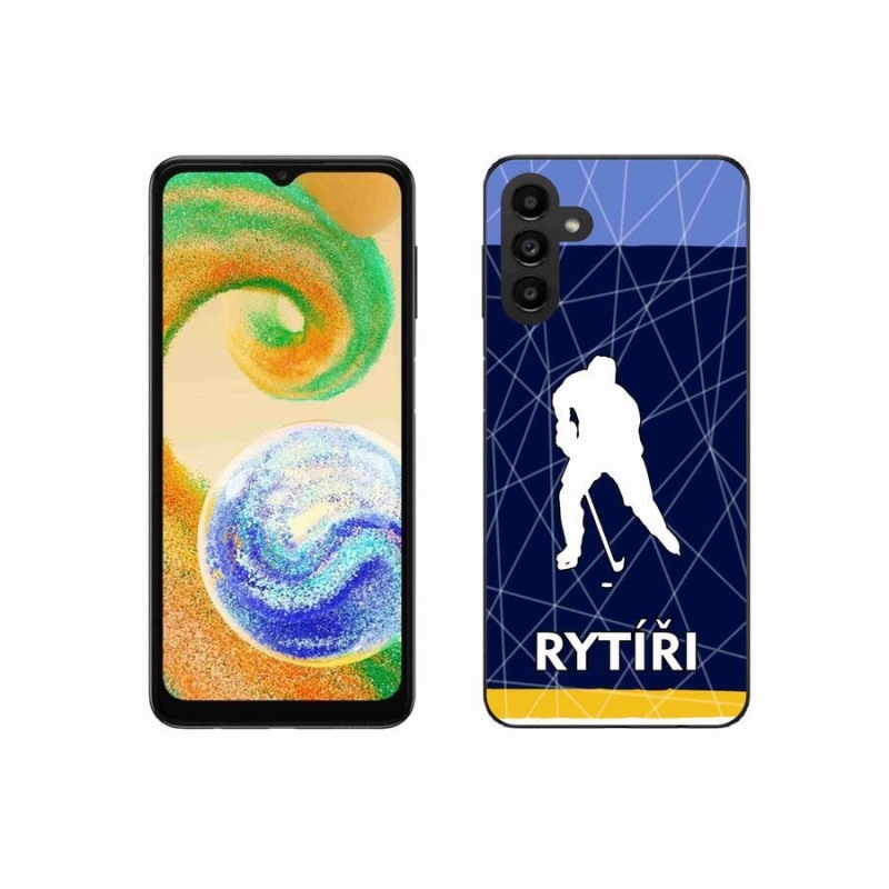 Gelový kryt mmCase na mobil Samsung Galaxy A04s (164.7x76.7x9.1mm) - Rytíři