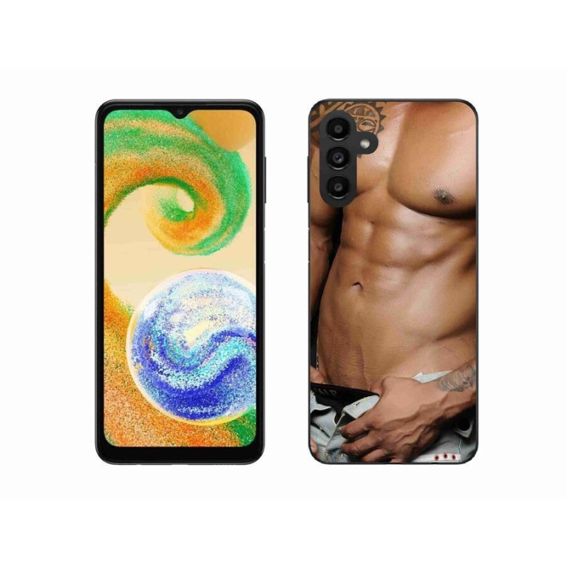 Gelový kryt mmCase na mobil Samsung Galaxy A04s (164.7x76.7x9.1mm) - sexy muž