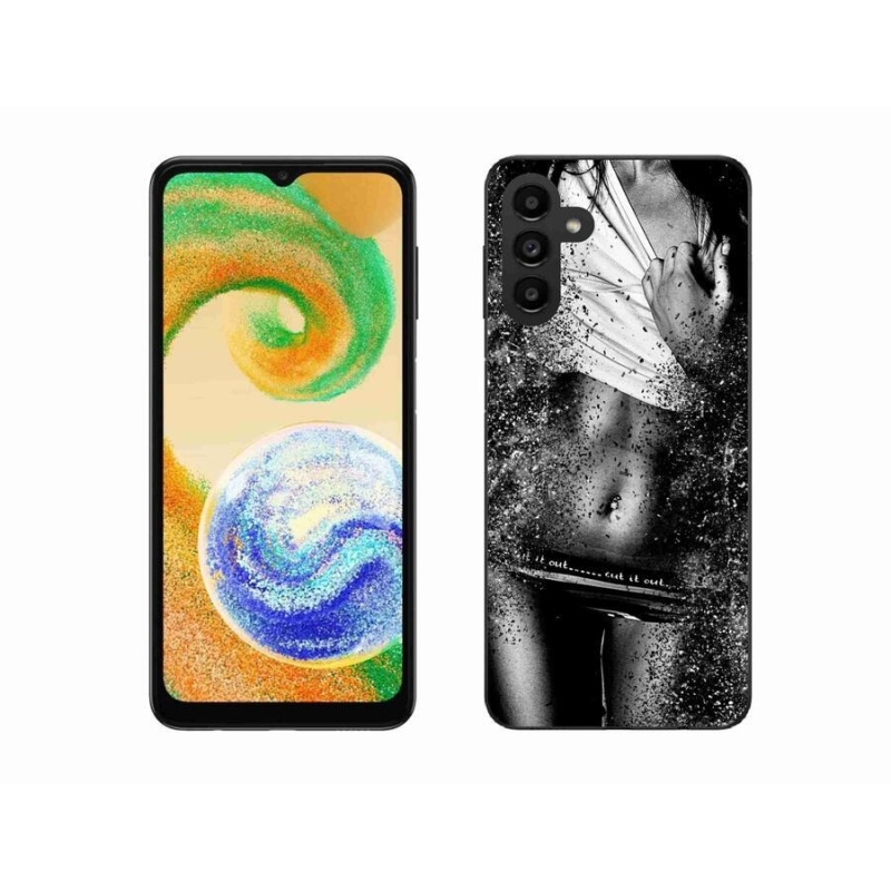Gelový kryt mmCase na mobil Samsung Galaxy A04s (164.7x76.7x9.1mm) - sexy žena 1
