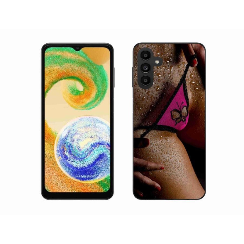 Gelový kryt mmCase na mobil Samsung Galaxy A04s (164.7x76.7x9.1mm) - sexy žena