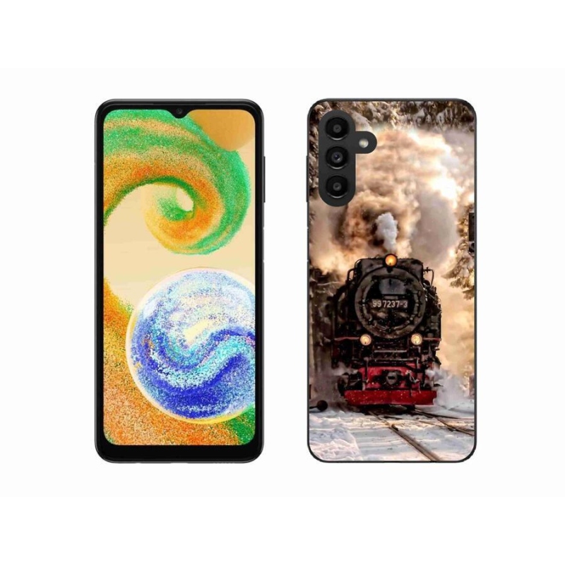 Gelový kryt mmCase na mobil Samsung Galaxy A04s (164.7x76.7x9.1mm) - vlak