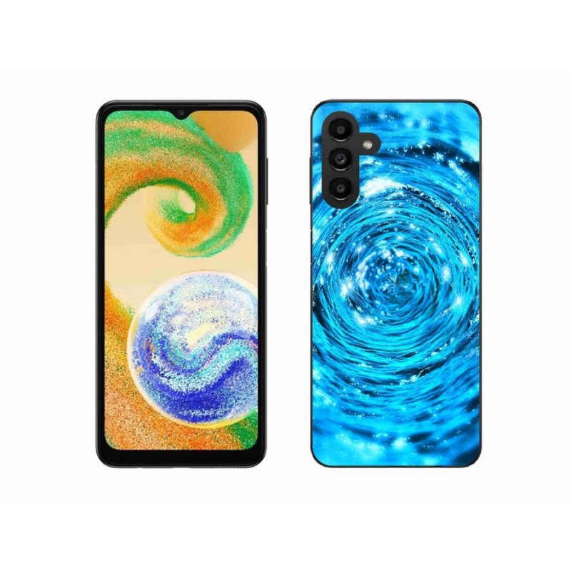 Gelový kryt mmCase na mobil Samsung Galaxy A04s (164.7x76.7x9.1mm) - vodní vír