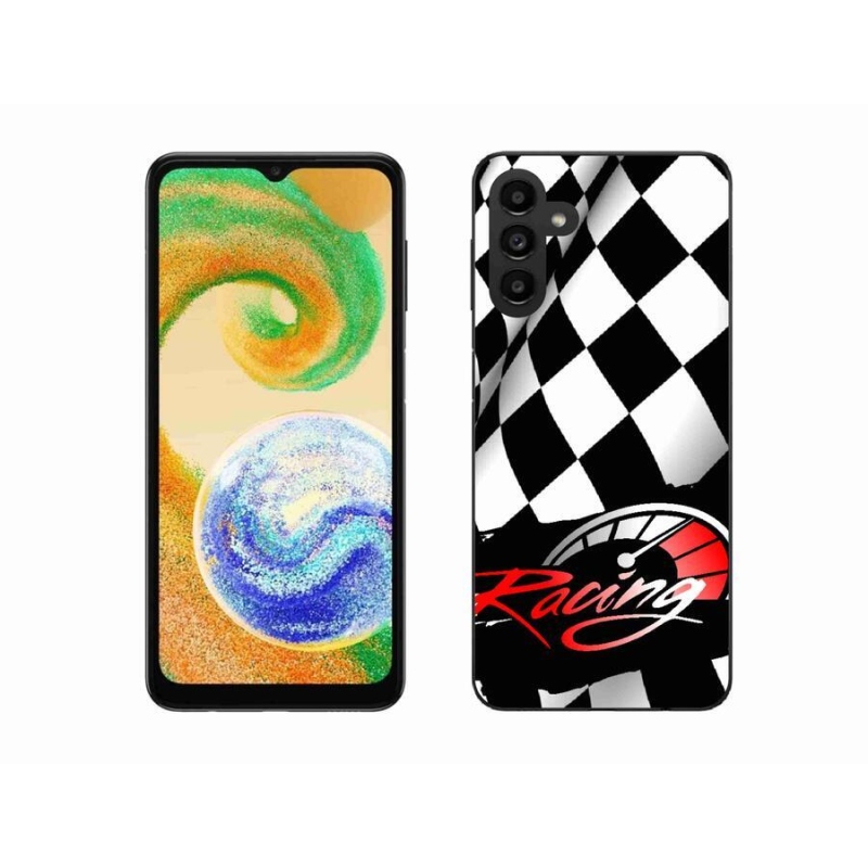 Gelový kryt mmCase na mobil Samsung Galaxy A04s (164.7x76.7x9.1mm) - závodění