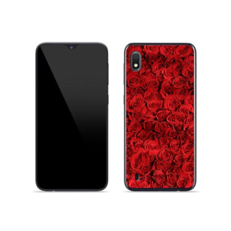 Gelový kryt mmCase na mobil Samsung Galaxy A10 - růže