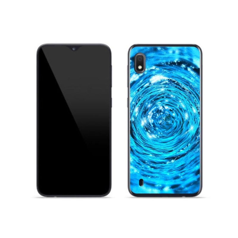 Gelový kryt mmCase na mobil Samsung Galaxy A10 - vodní vír